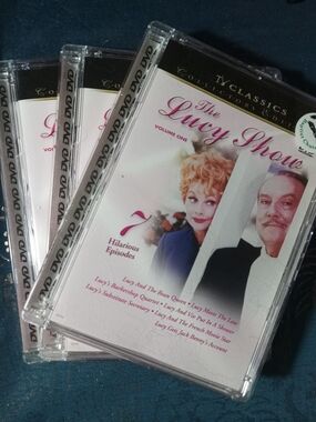 The Lucy Show DVD Volume One - White & Pink Cover